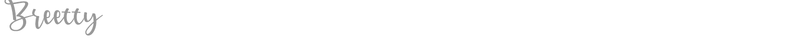 Breetty font preview